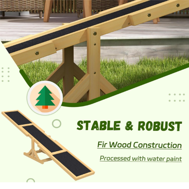 Dog Agility Training Seesaw
