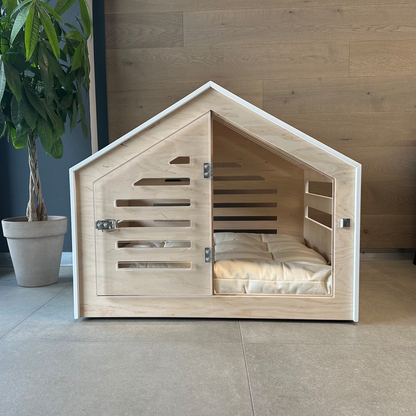 JUNJI Modern Design Dog Crate With Acrylic Door