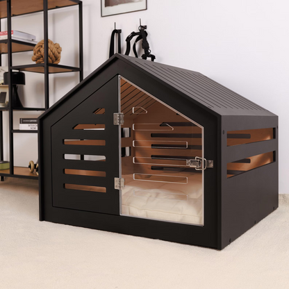 JUNJI Modern Design Dog Crate With Acrylic Door