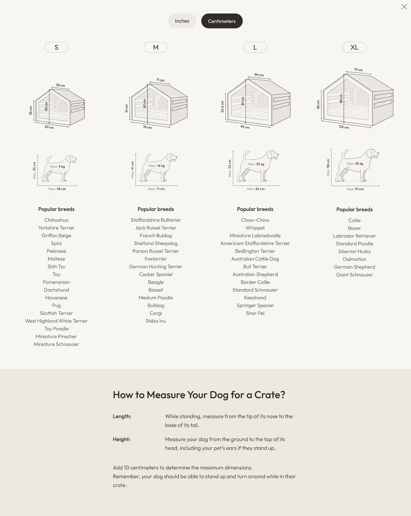 JUNJI Modern Design Dog Crate With Acrylic Door
