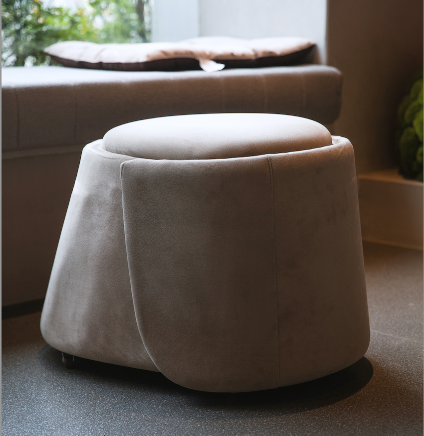 Pet Ottoman Bed with Hideaway | Cat & Small Dog Stool Bed Indoor | Modern Pet Furniture OEM Supplier