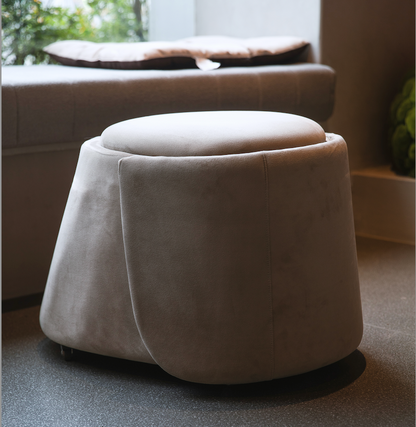 Pet Ottoman Bed with Hideaway | Cat & Small Dog Stool Bed Indoor | Modern Pet Furniture OEM Supplier