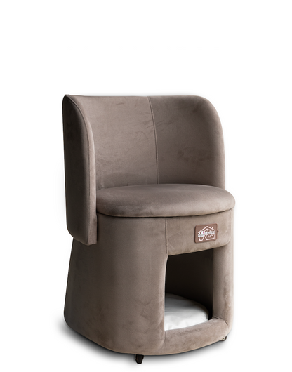 Pet Ottoman Bed with Hideaway | Cat & Small Dog Stool Bed Indoor | Modern Pet Furniture OEM Supplier